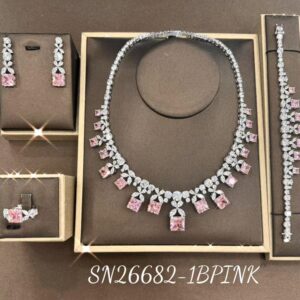 Necklace SN26682-1BPINK
