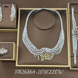Necklace SN26864-1BYELLOW