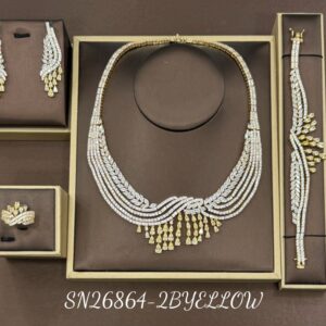 Necklace SN26864-2BYELLOW
