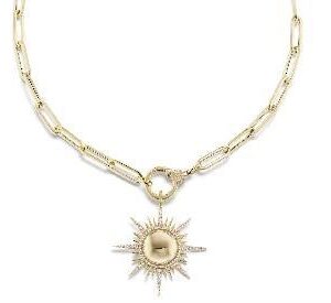 Necklace SN27611FF-S-1B