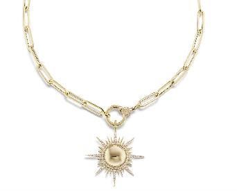 Necklace SN27611FF-S-1B