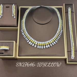 Necklace SN27646-1BYELLOW