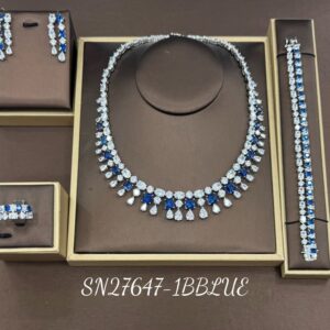 Necklace SN27647-1BBLUE