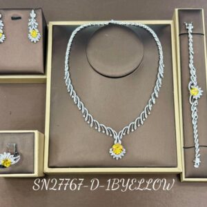 Necklace SN27767-D-1BYELLOW