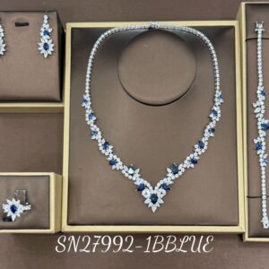 Necklace SN27992-1BBLUE