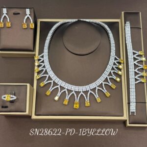 Necklace SN28622-PD-1BYELLOW