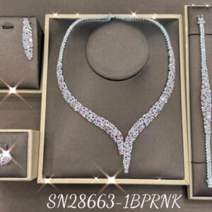 Necklace SN28663-1BPINK