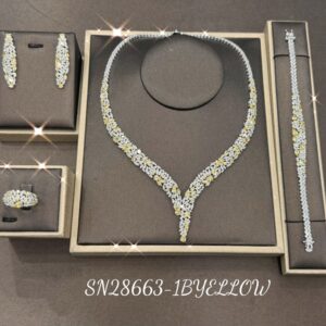 Necklace SN28663-1BYELLOW