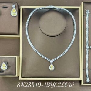 Necklace SN28849-1BYELLOW