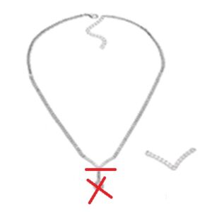Necklace SN29583-S-1B-1