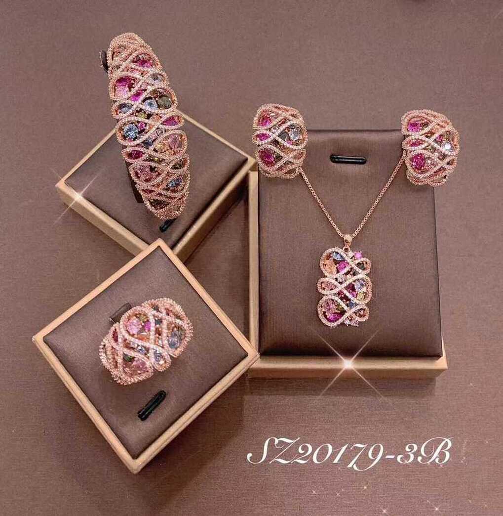 Necklace SZ20179-3BCLR