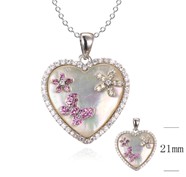 Necklace SZ20705-1BCLR-1