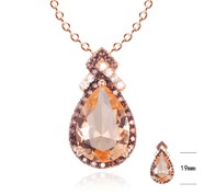 Necklace SZ23467-1BCLR-1