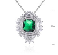 Necklace SZ29564-1BBLUE-1