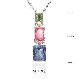 Necklace SZ31209-2BCLR