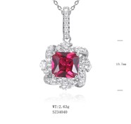 Necklace SZ34040-1BRED-1